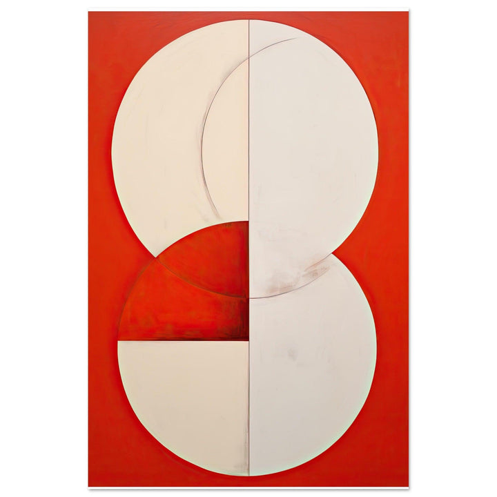 Rote Symetrie - Printree.ch abstrakt, dekoration, display, hintergrund, Japan, japanisch, modern, pflanze, podium