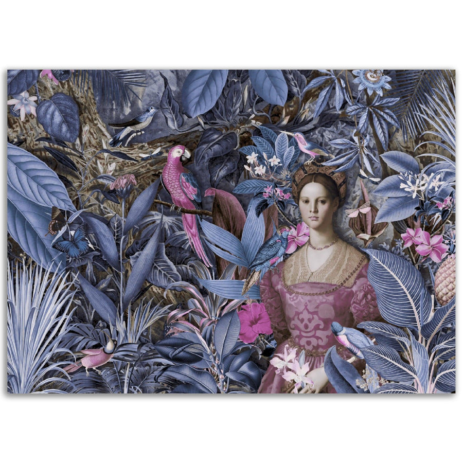 Barocke Schönheit im Dschungelparadies - Andrea Haase - Printree.ch Andrea Haase, Vertikal