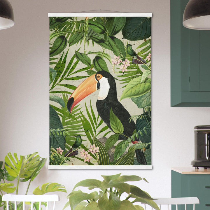 Tucane im Dschungel - Eine tropische Schönheit - Andrea Haase - Printree.ch Andrea Haase, Vertikal
