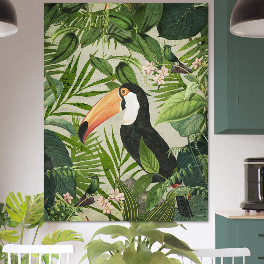 Tucane im Dschungel - Eine tropische Schönheit - Andrea Haase - Printree.ch Andrea Haase, Vertikal